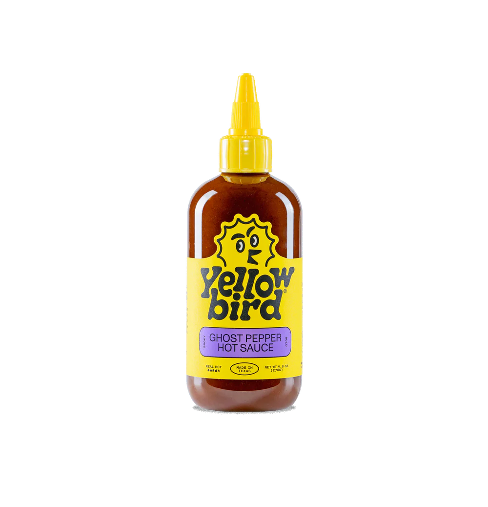 Bossy and Fun hot sauce bottle